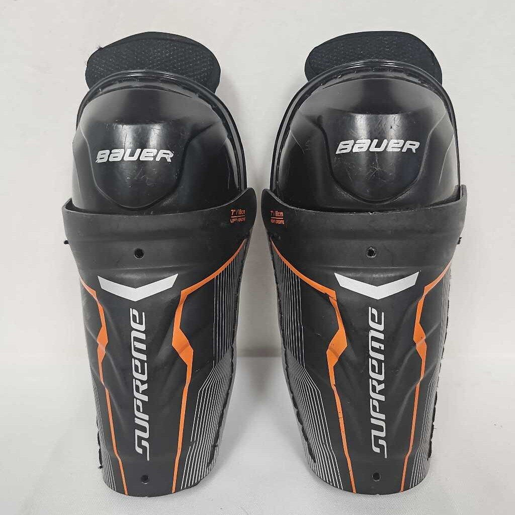 Bauer Supreme One.4 Youth Hockey Shin Guards - 7"