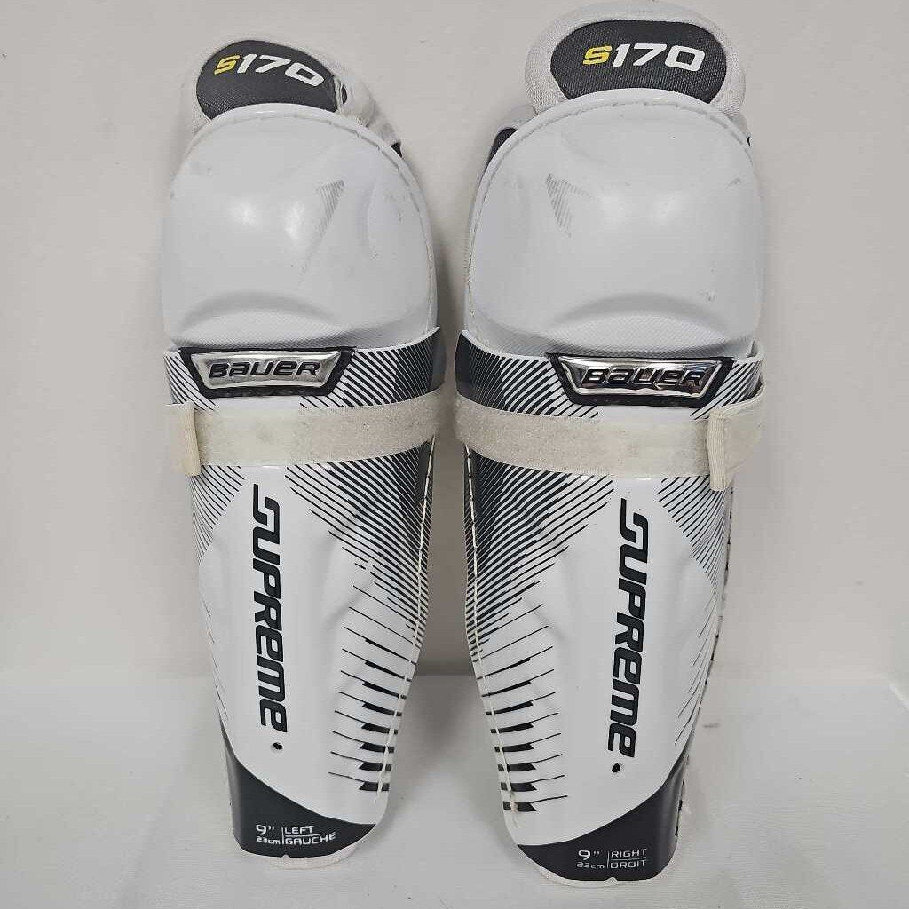 Bauer Supreme S170 Youth Shin Guards - Size 9"