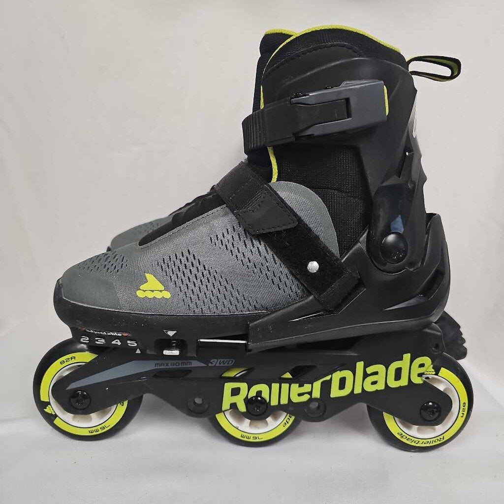 Rollerblade Microblade Free 3WD Adjustable Kids Inline Skates - Sizes 2-5