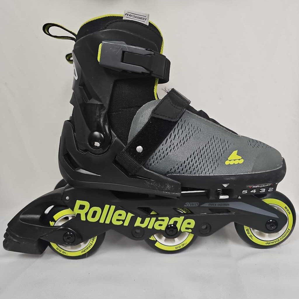 Rollerblade Microblade Free 3WD Adjustable Kids Inline Skates - Sizes 2-5