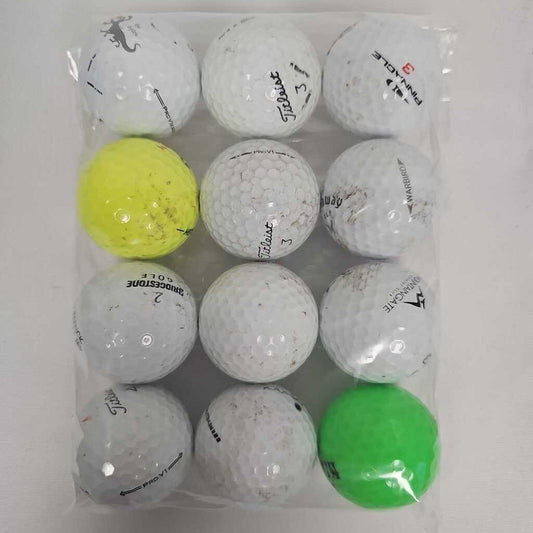 Bag of Used Golf Balls- 1 Dozen