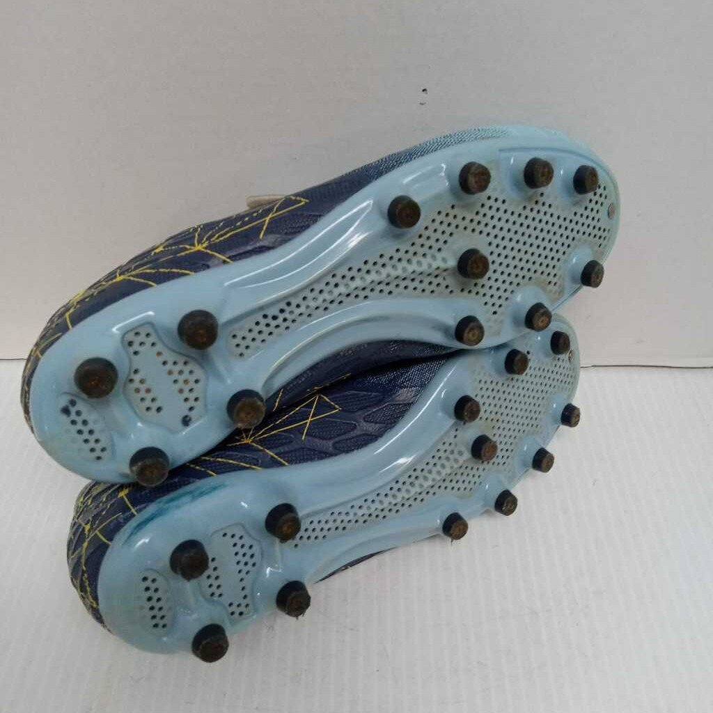 iDja Tu Huella! Soccer Cleats Blue Size 3.5 Preowned