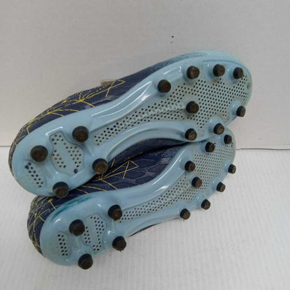 iDja Tu Huella! Soccer Cleats Blue Size 3.5 Preowned