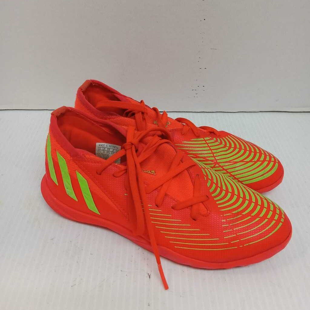 Adidas Predator Turf Cleats Red/Green Size 3.5 Preowned