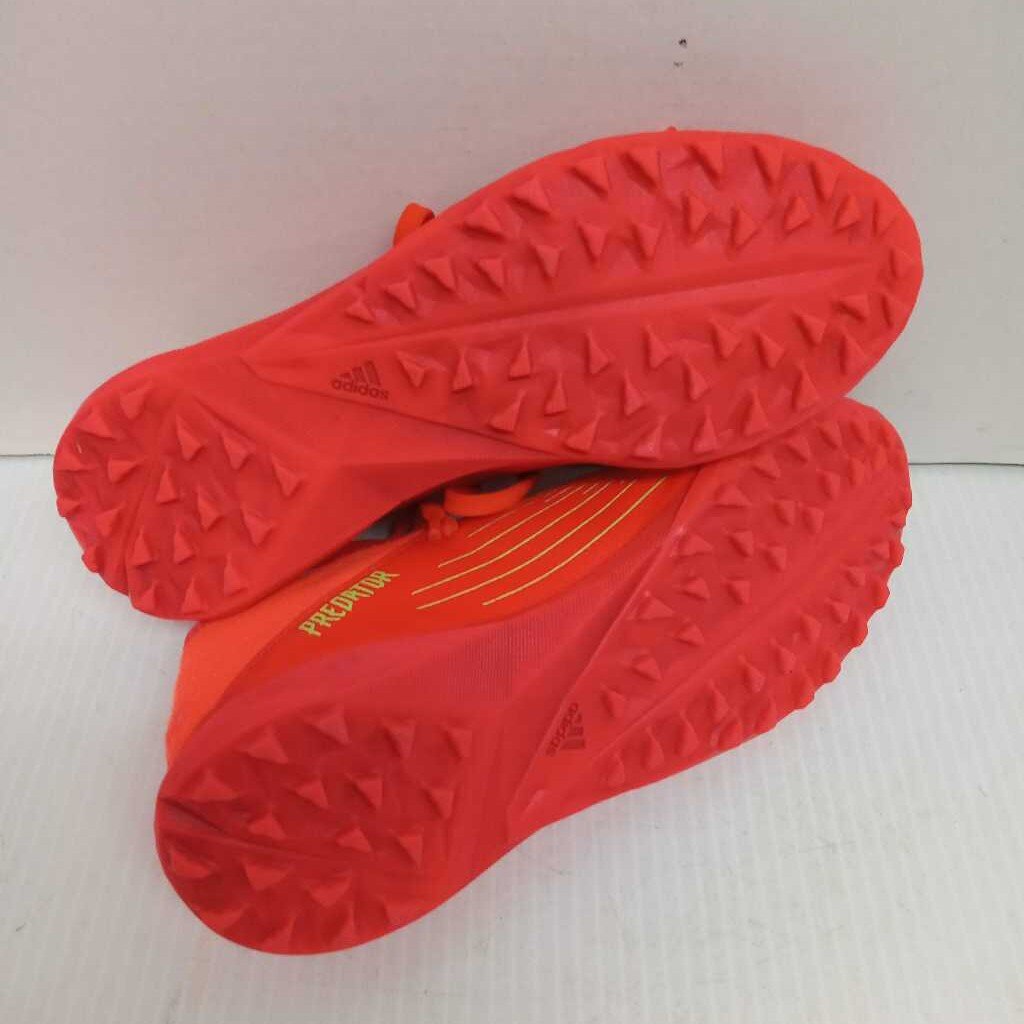 Adidas Predator Turf Cleats Red/Green Size 3.5 Preowned