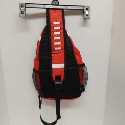 Football Sling Backpack Cross Body Shoulder Bag | Preowned