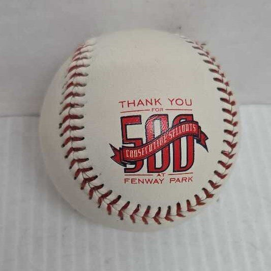 Boston Red Sox 500 Consecutive Sellouts Commemorative Baseball | Preowned
