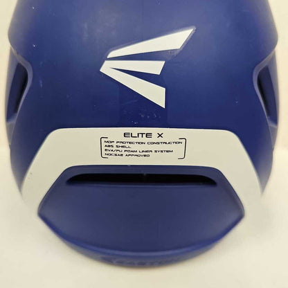 Easton Elite X Senior Batting Helmet | Royal | Used