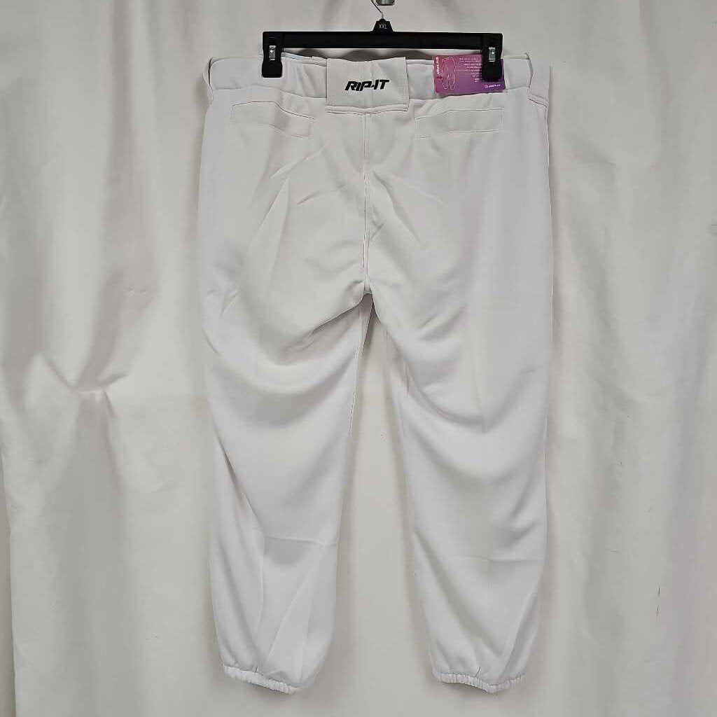 Rip-It Classic Womens Softball Pants | White | XXL