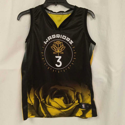 Youth Golden State Warriors Jordan Poole Fanatics Black Fast Break Jersey - City Edition - Large