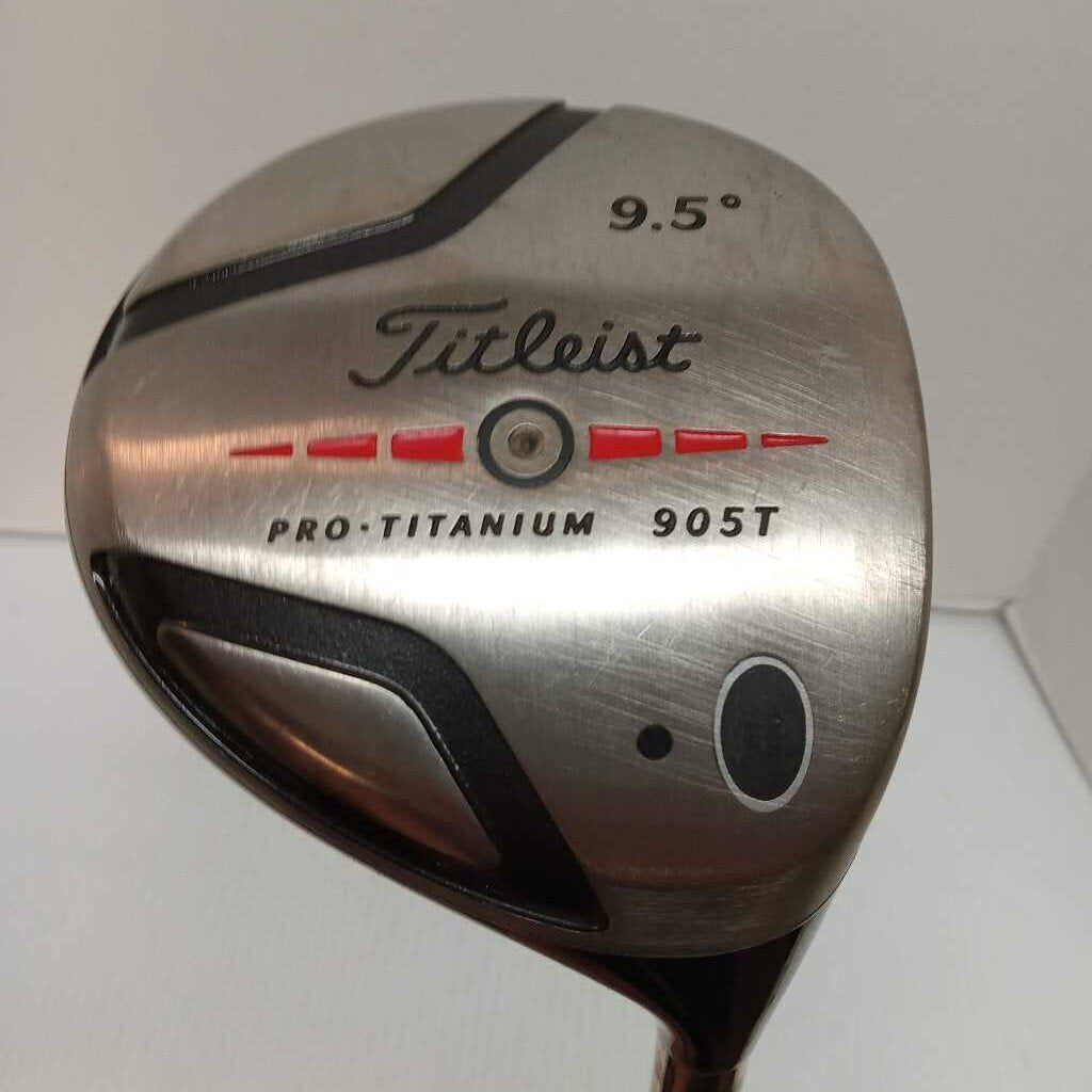 Titleist 905T Pro-Titanium Driver 9.5* Mens Right Hand With Stiff FlexFujikura Graph Shaft Preowned