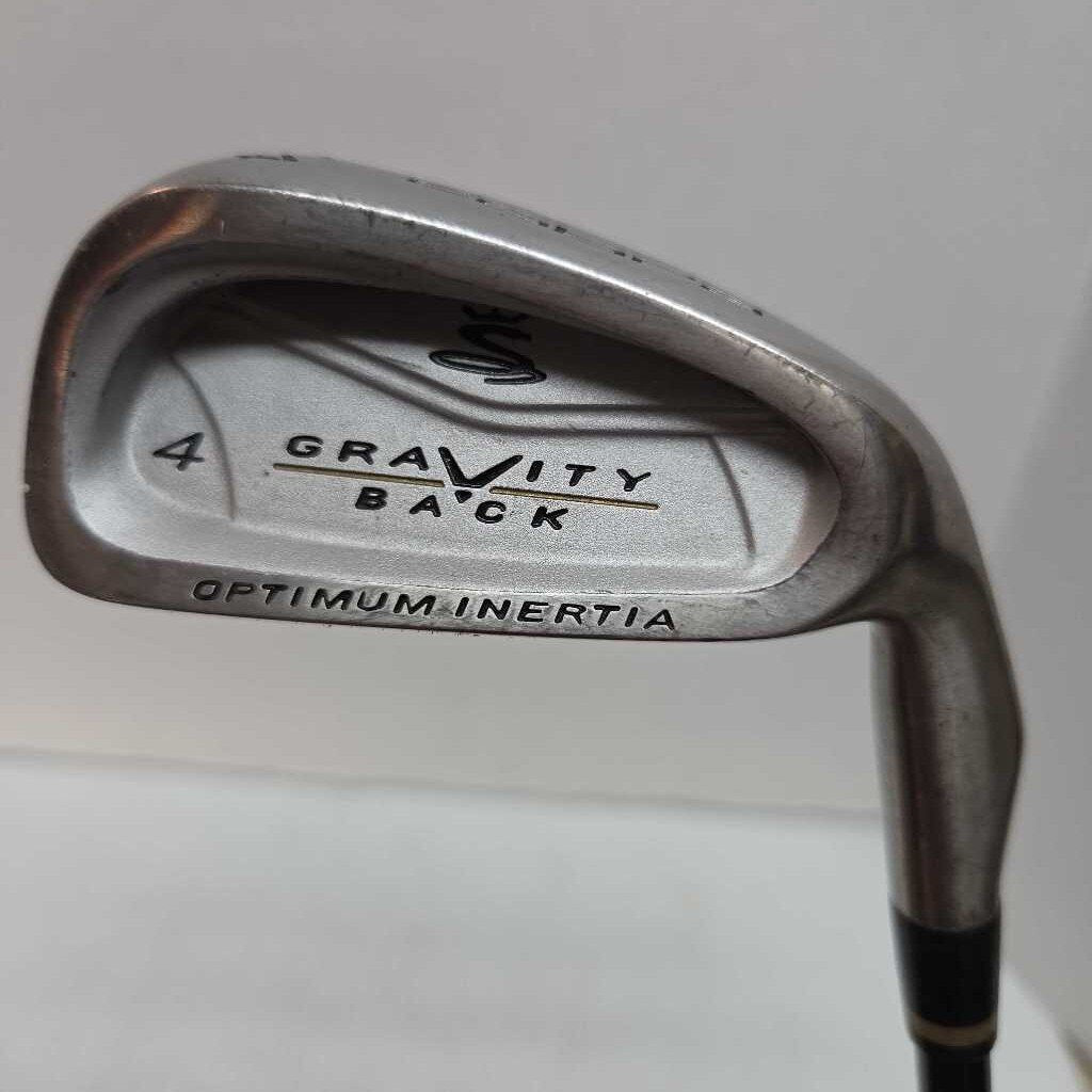Cobra Gravity Back Optimum 4 Iron Mens Right Hand With Reg Flex Graph Shaft Preowned