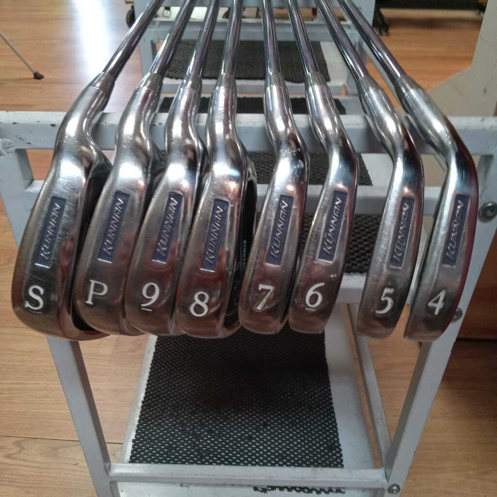 Kunnan GVS Oversize Iron Set 4 - SW Mens Right Hand With Reg Flex Graph Shafts Preowned