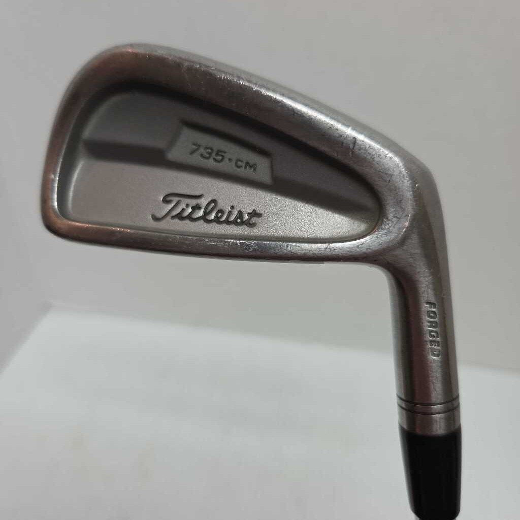 Titleist 735.CM Forged 4 Iron Mens Right Hand With TTDG S300 Stiff Steel Shaft Preowned