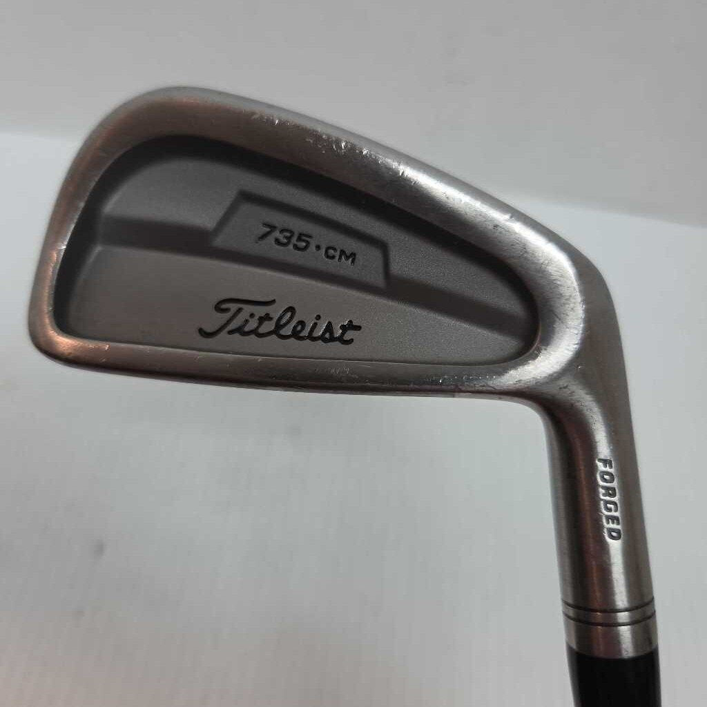 Titleist 735.CM 3 Iron Mens Right Hand With TTDG S300 Stiff Steel Shaft Preowned