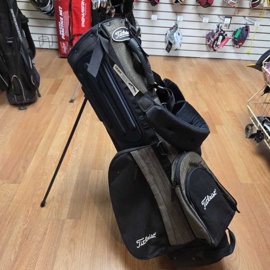 Titleist Golf Stand Bag Black/Grey Size Adult Preowned