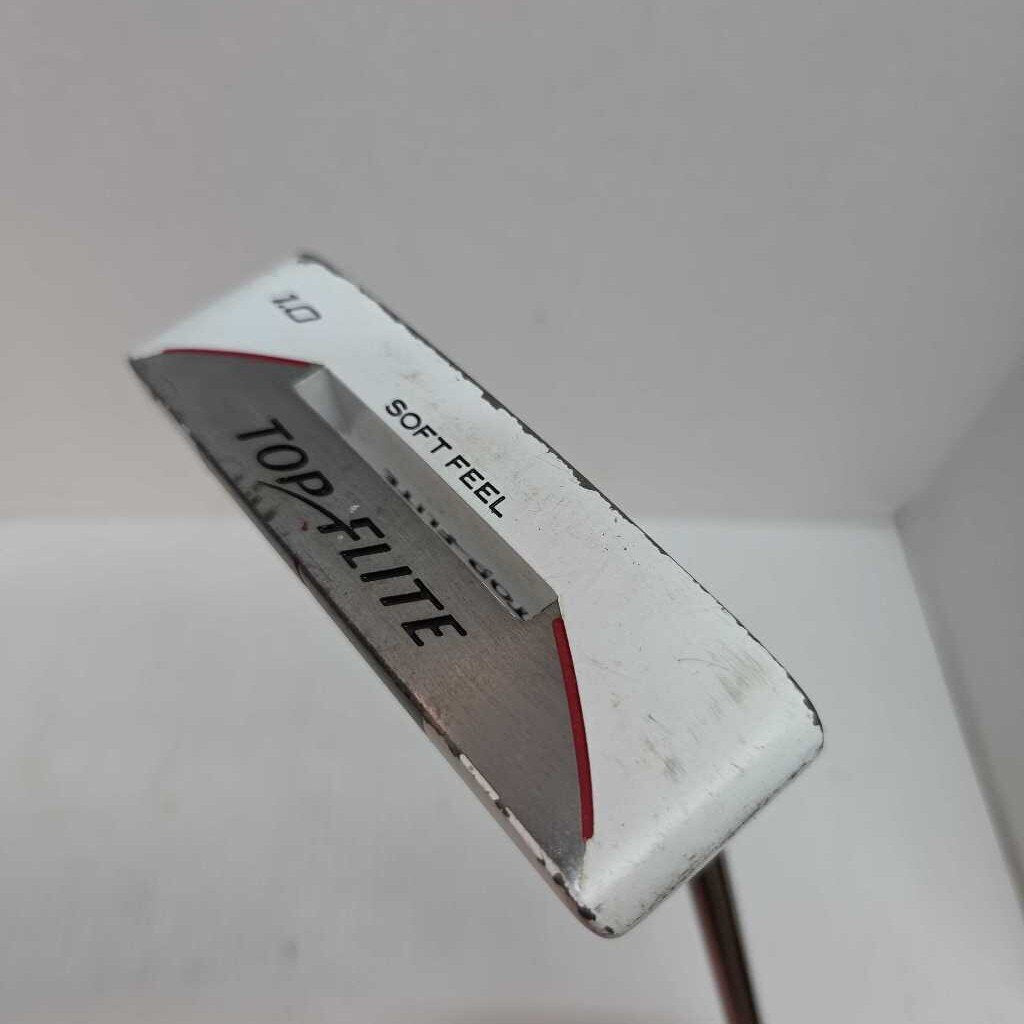 Top Flite 1.0 Soft Feel Putter Mens Right Hand 34.5" with Steel Shaft Preowned