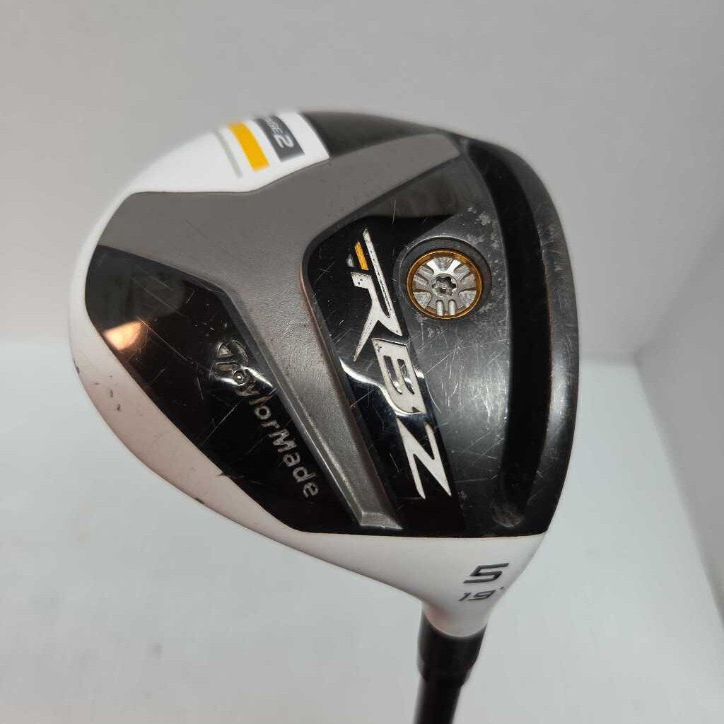 TaylorMade RBZ Stage 2 19* 5 Wood Mens Right Hand with Reg Flex Graph Shaft Preowned