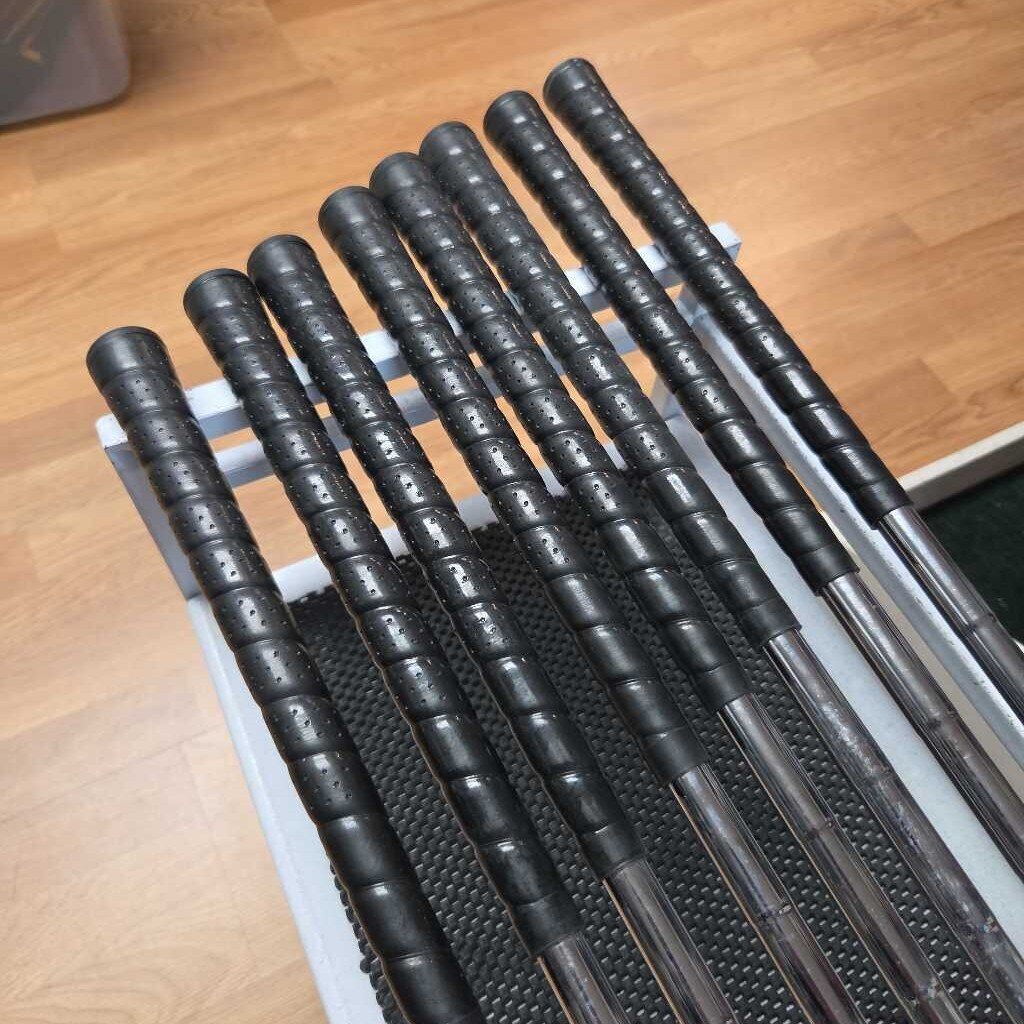 Turbo Power 02 Iron Set 3 - PW Mens Right Hand With Stiff Steel Shafts Preowned