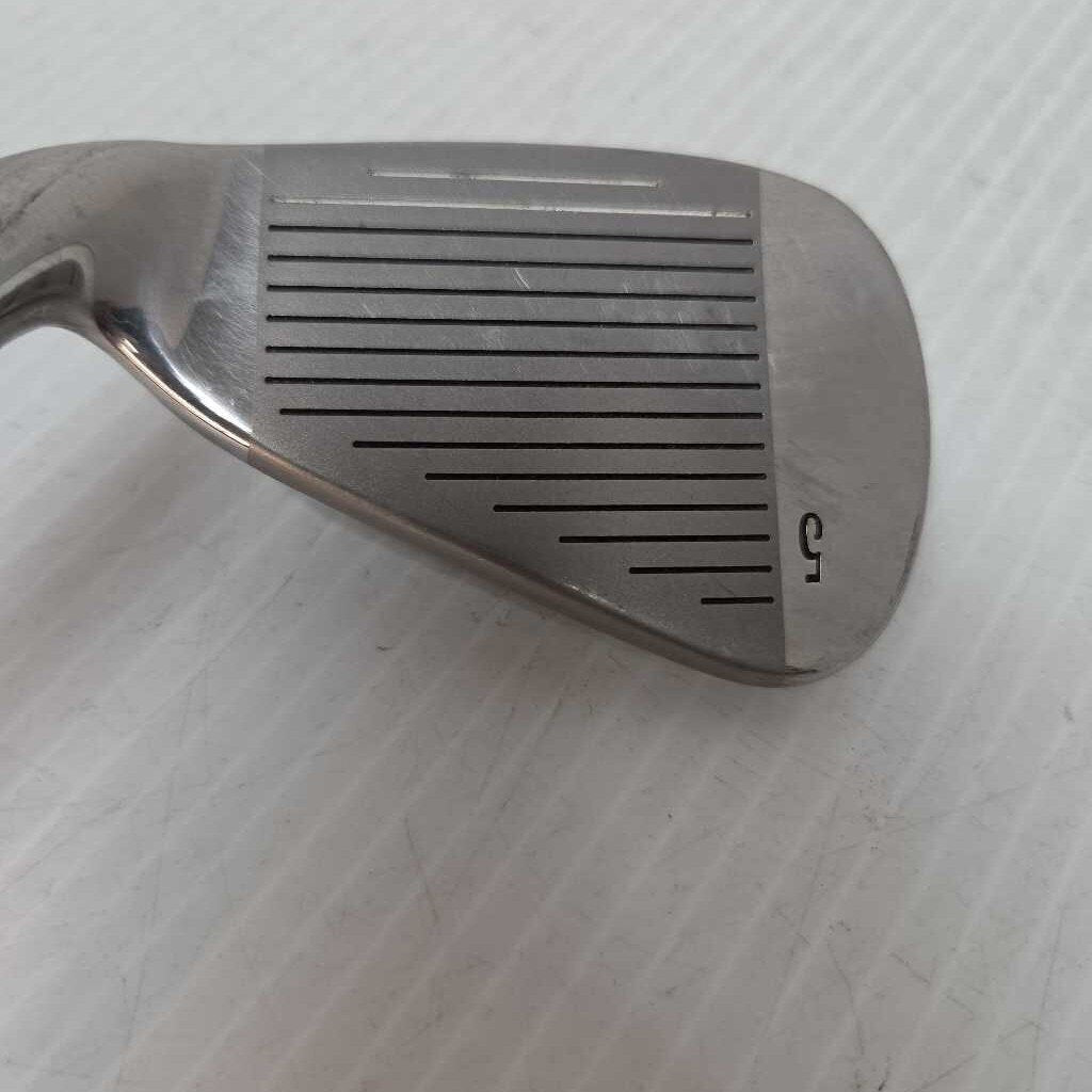 Turbo Power 02 Iron Set 3 - PW Mens Right Hand With Stiff Steel Shafts Preowned