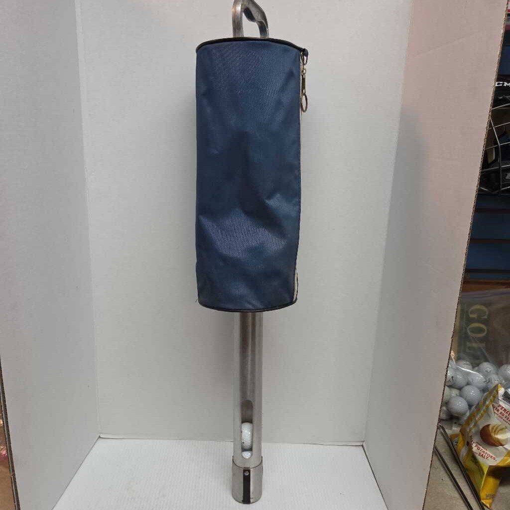 Unbranded Golf Shag Bag Includes 25 Practice Balls Blue Preowned
