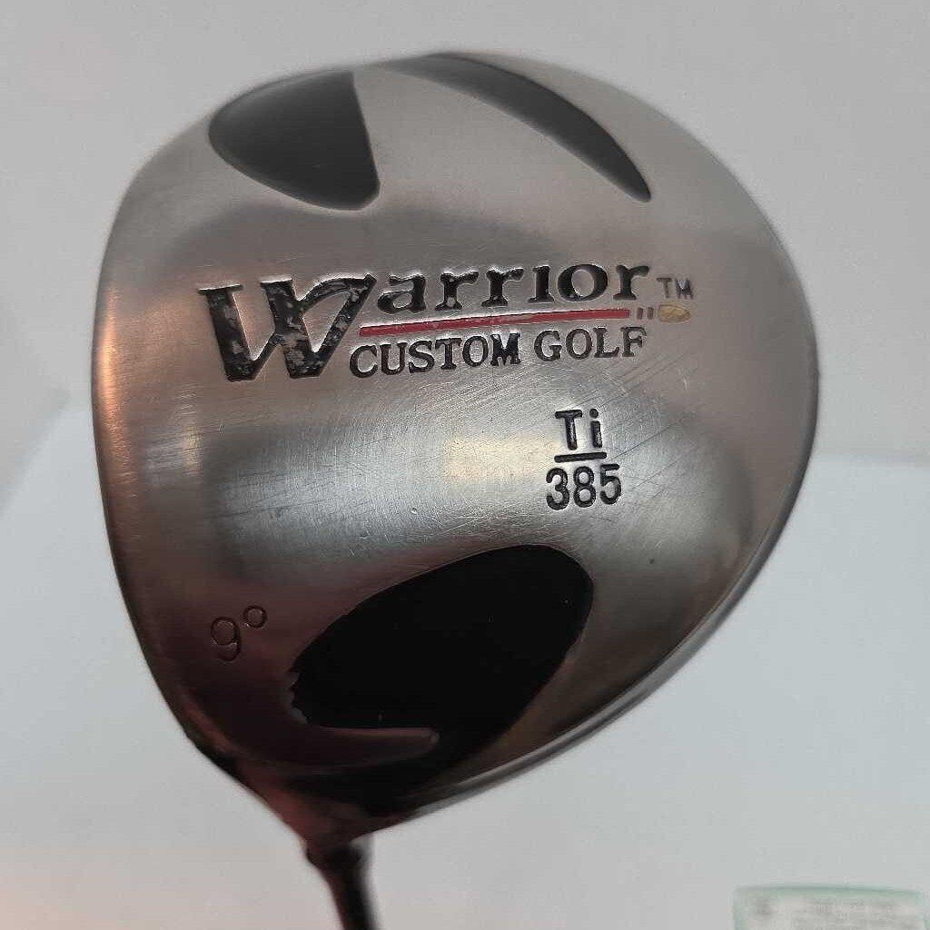 Warrior Ti 385 9* Driver Mens Left Hand 9* With Reg Flex Graph Shaft Preowned