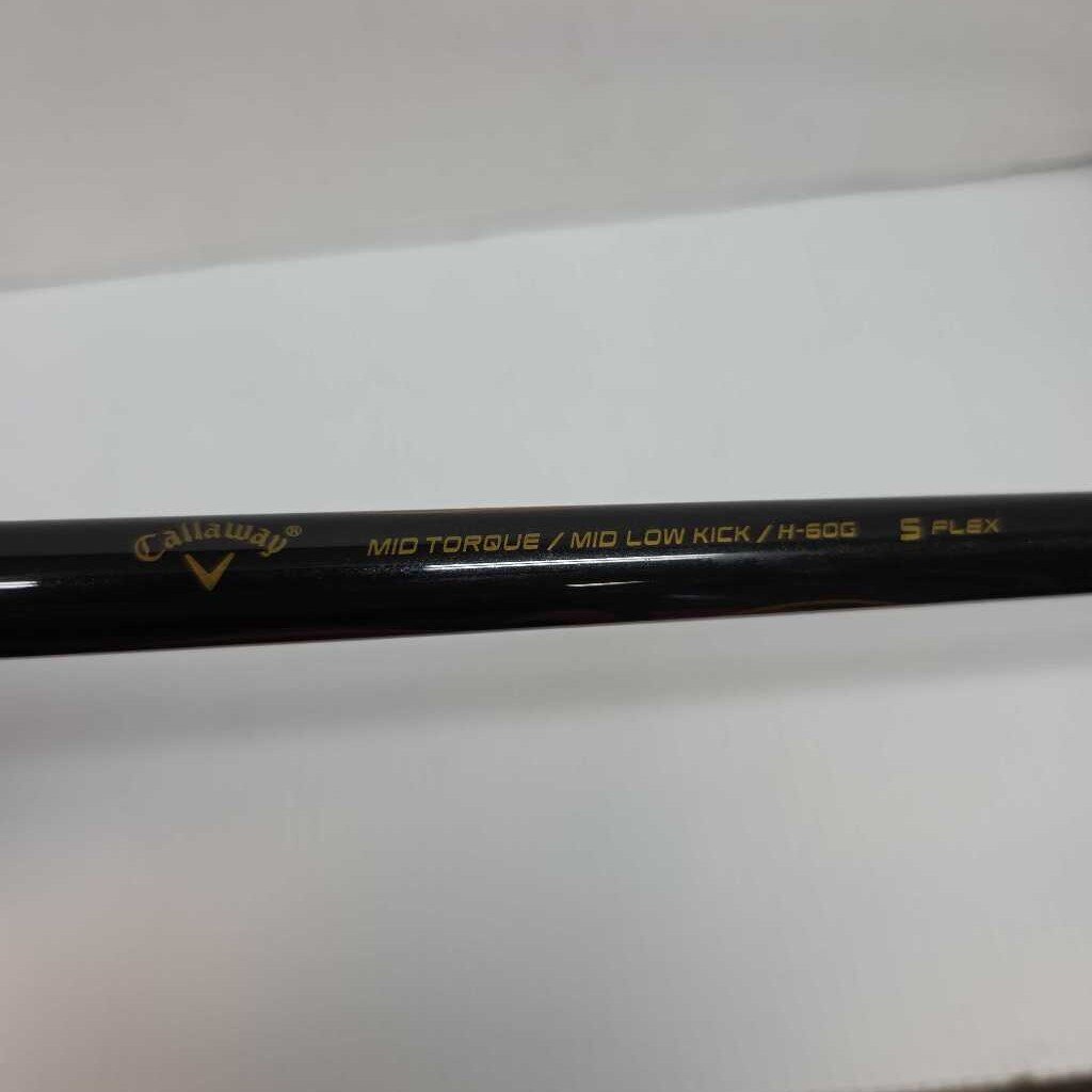 Callaway Diablo Edge 27* 5 Hybrid Mens Left Hand With Stiff Graph Shaft Preowned
