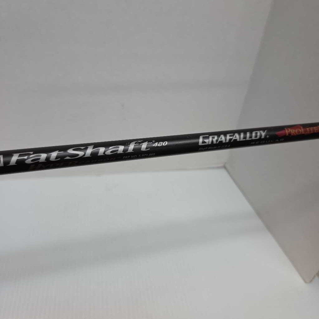 Wilson Deep Red FatShaft Hyper Ti 10.5* Driver Mens Left Hand With Reg Flex Graph Shaft Preowned