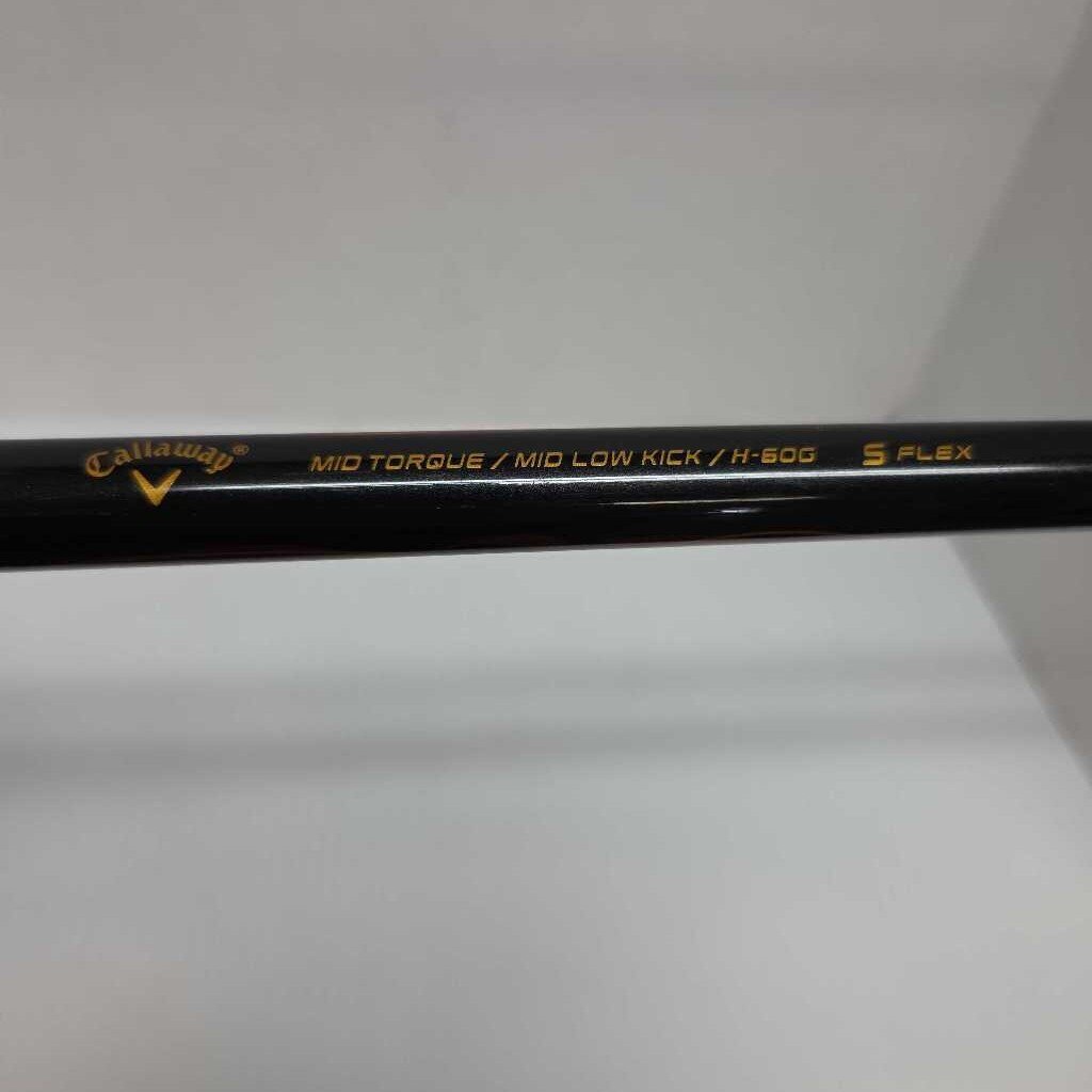 Callaway Diablo Edge 21* 3 Hybrid Mens Left Hand With Stiff Flex Graph Shaft Preowned