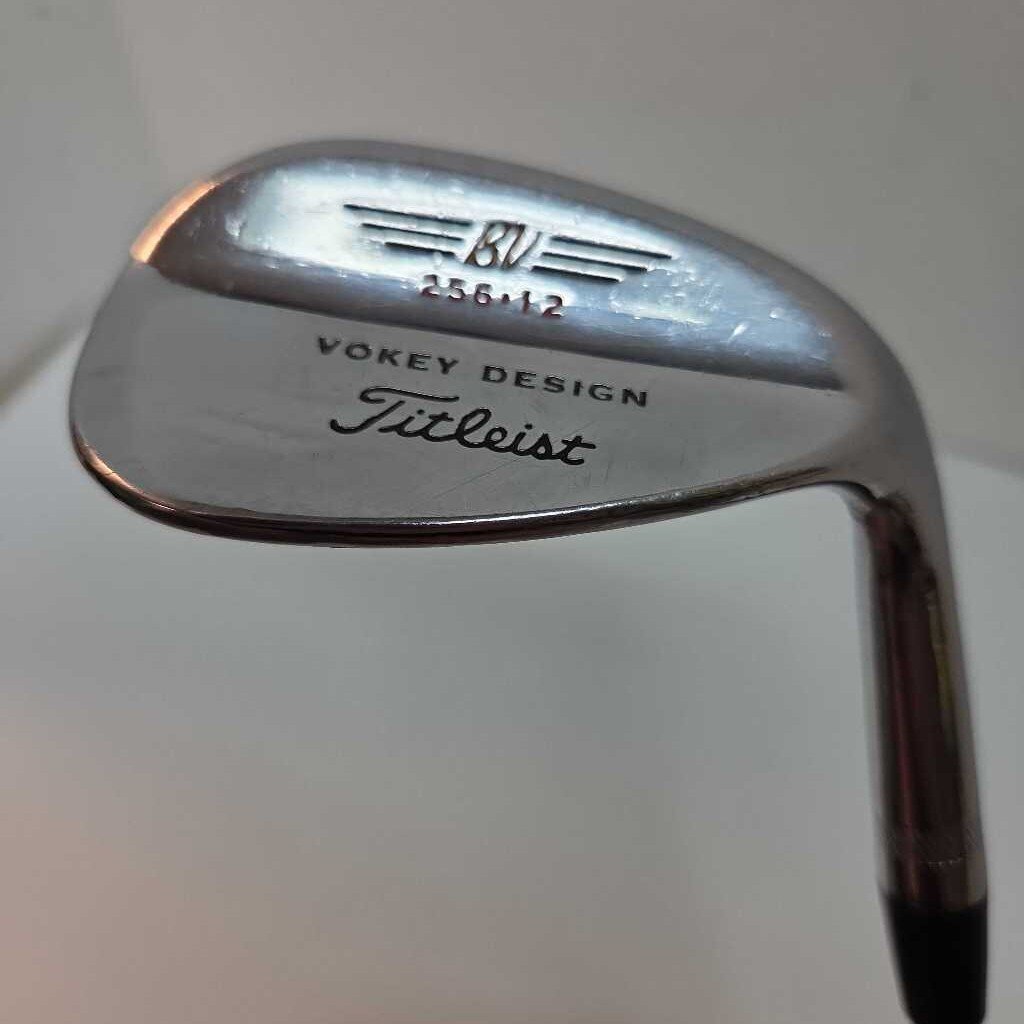 Titleist Vokey Design 256.12 56* Sand Wedge 12* Bounce Mens Right Hand With Stiff Steel Shaft Preowned
