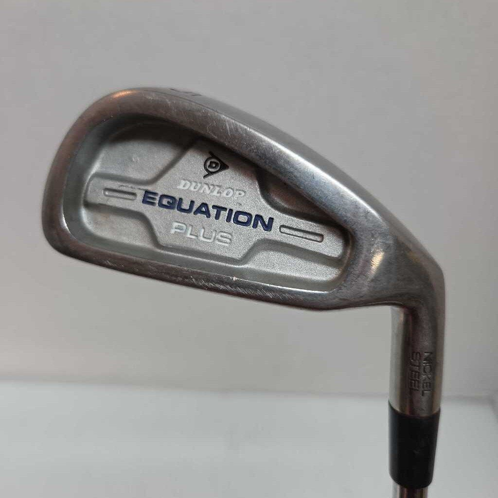 Dunlop Equation Plus Iron Set 3i - 9i Mens Right Hand With Reg Flex Steel Shafts Preowned