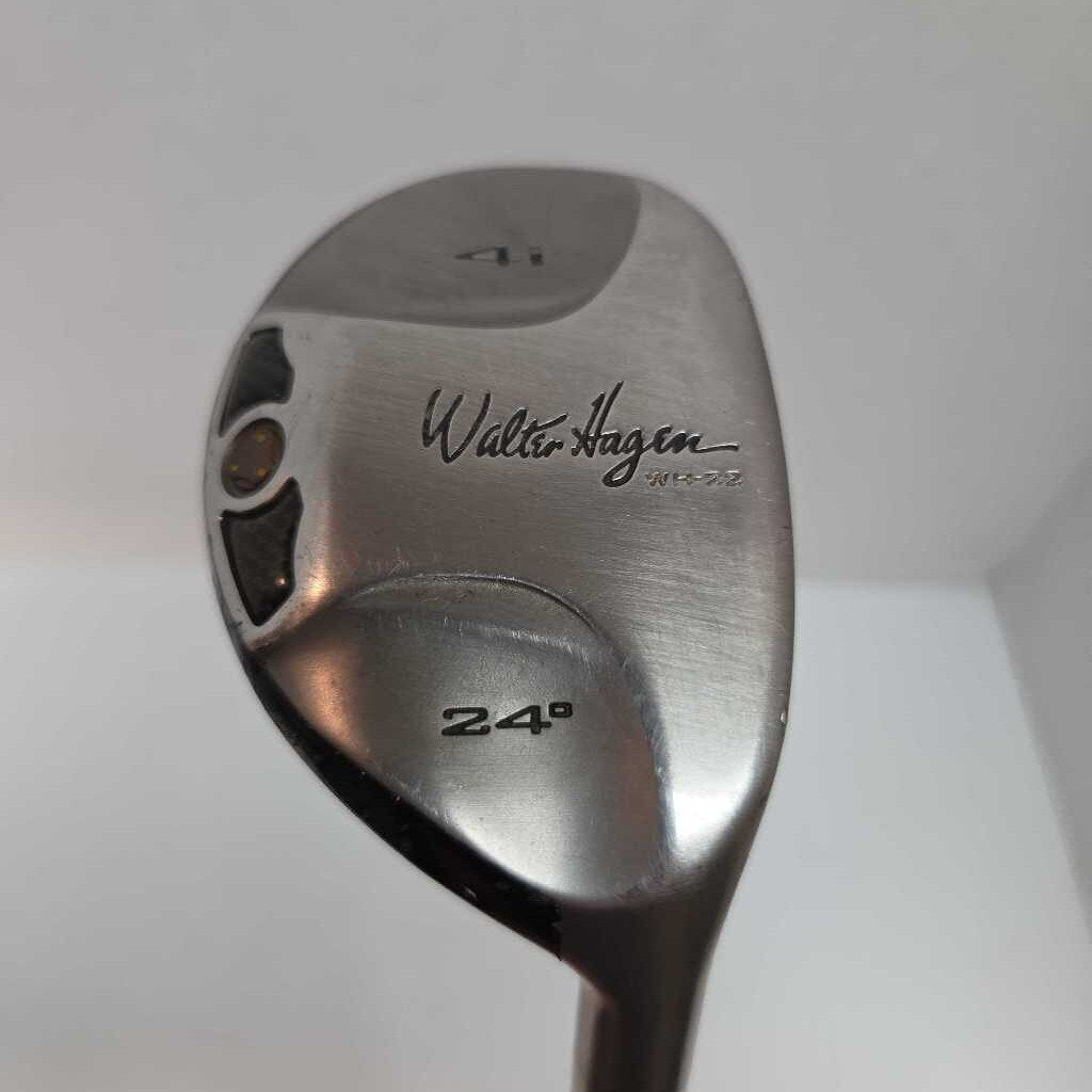 Walter Hagen WH-22 24* 4 Hybrid Mens Right Hand With Uniflex Graph Shaft Preowned