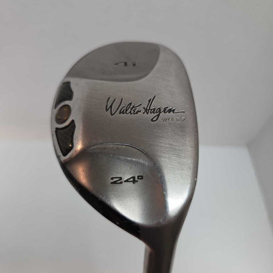 Walter Hagen WH-22 24* 4 Hybrid Mens Right Hand With Uniflex Graph Shaft Preowned