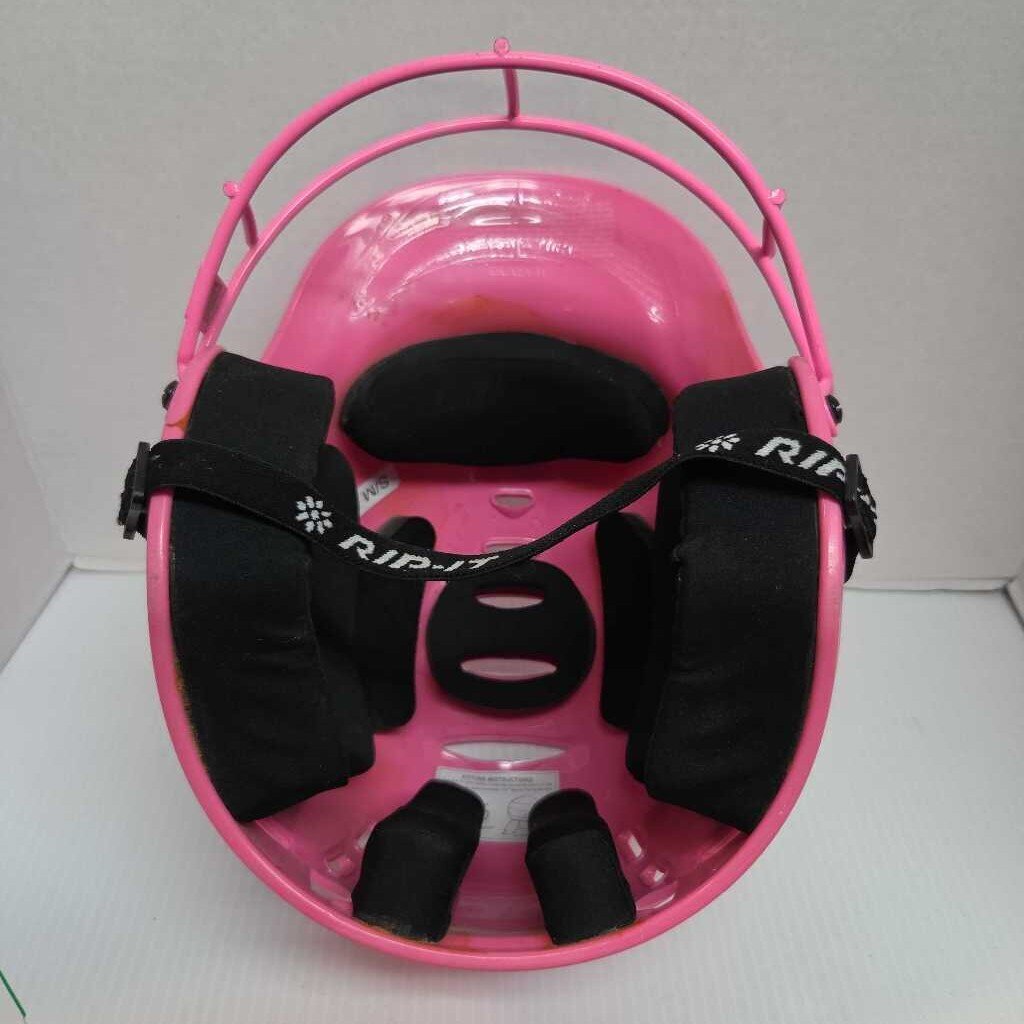 Rip-It Batting Helmet Pink Size S/M ( 6 - 6 7/8 ) Preowned