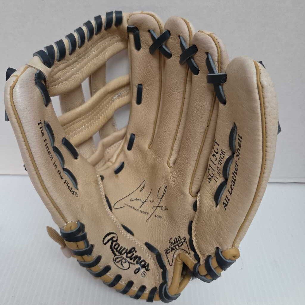 Rawlings SC115CY Christian Yelich 11.5" Baseball Glove Right Throw Preowned