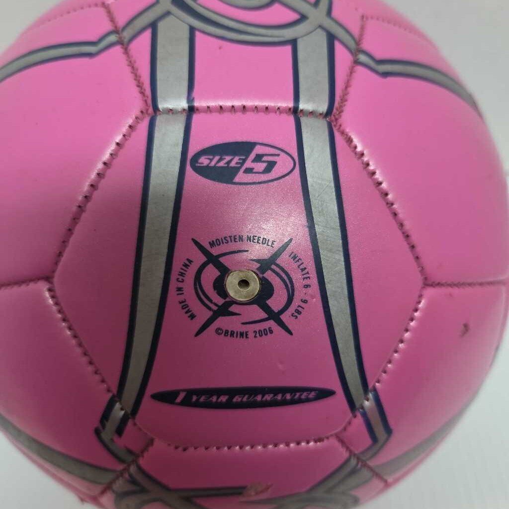 Brine Matrix 100 Soccer Ball Size 5 Purple Preowned