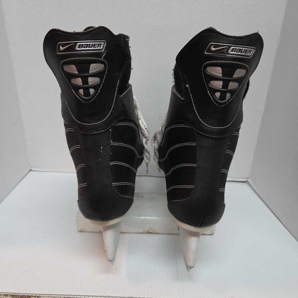 Nike/Bauer Supreme Enforcer Hockey Skates Black Size 12 Preowned