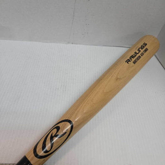 Rawlings Northern Ash Wooden Fungo Bat 35" Natural Wood Color Prowned