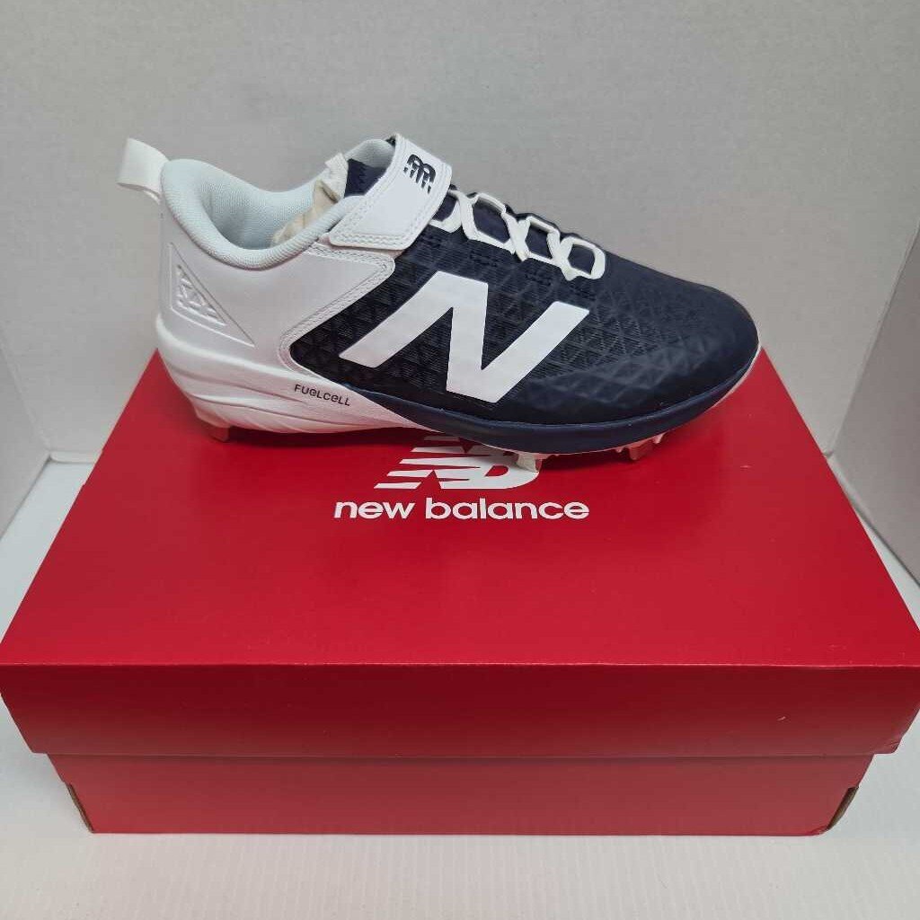 New Balance Fuel Cell 4040 v8 Metal Baseball Cleats Vavy/White Size 8.5 New In Box
