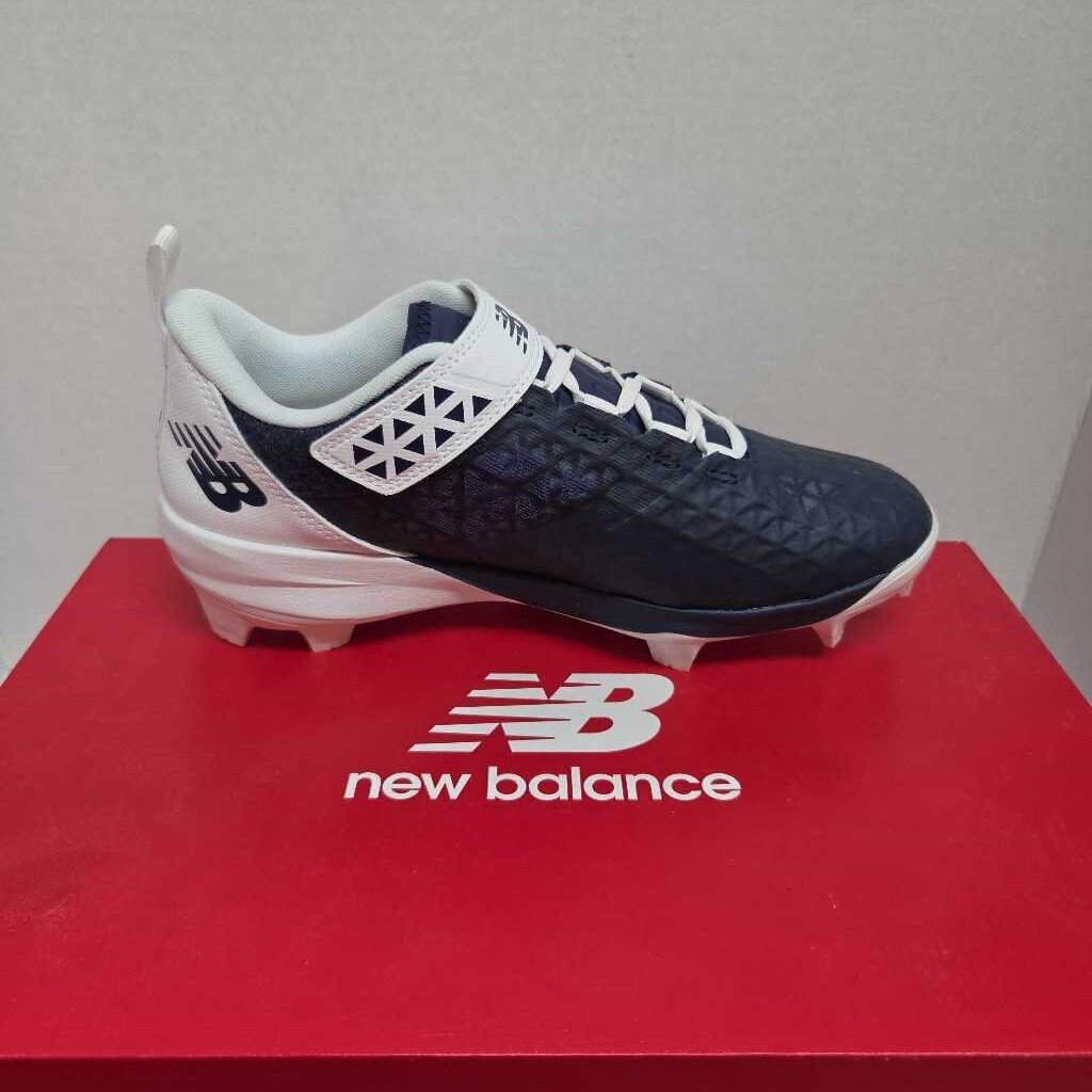 New Balance Fuel Cell 4040 v8 Molded Baseball Cleats Navy/White Size 8.5 New In Box