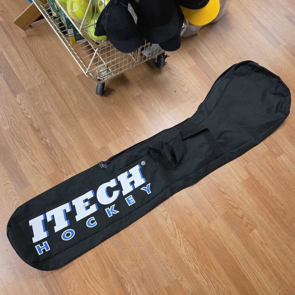 Itech Hockey Stick Bag Model NO BGS Black Size 67.75" x 18" x 6 " Preowned
