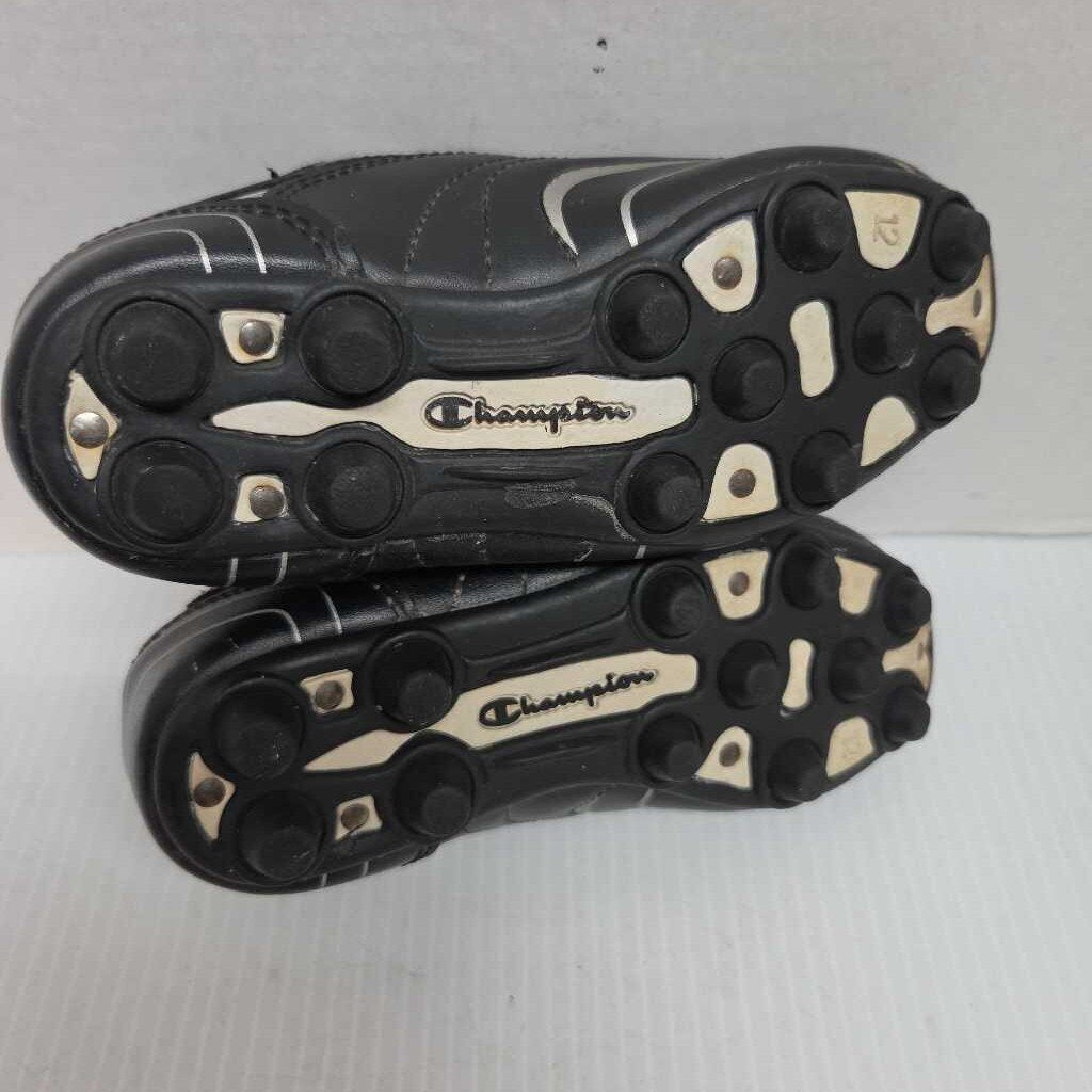 Champion Soccer Cleats Black Size Youth 12 Preowned