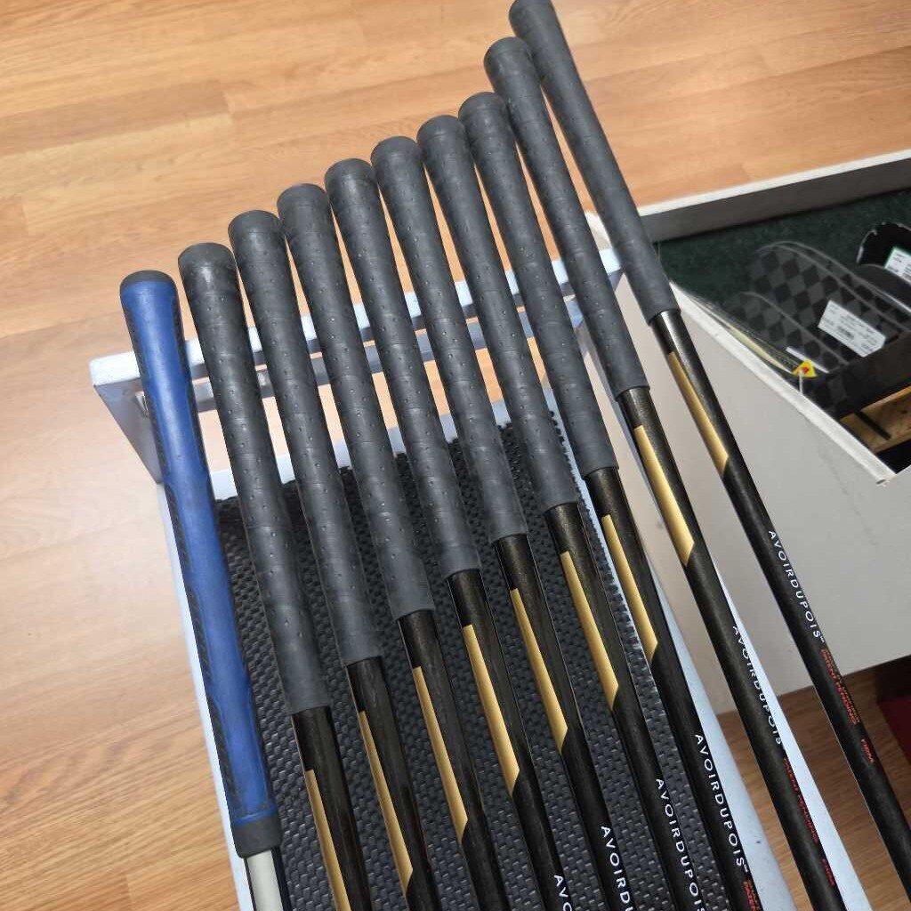 Goldwin AVDP Oversize Golf Set 3i-PW, 3WD, 5Wd Mens Right Hand With Stiff Flex Graph Shafts Preowned