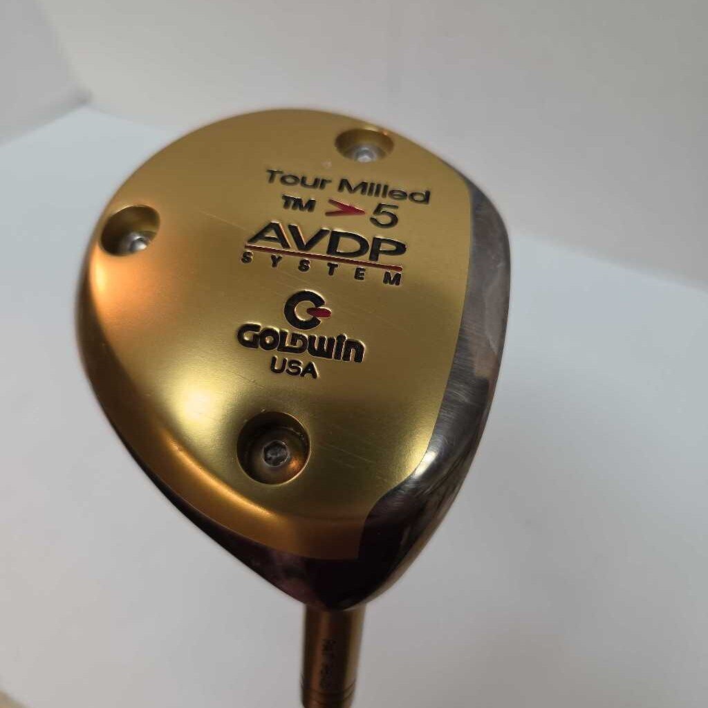 Goldwin AVDP Oversize Golf Set 3i-PW, 3WD, 5Wd Mens Right Hand With Stiff Flex Graph Shafts Preowned