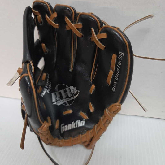 Franklin RTP II T-Ball Glove Black/Tan Size Youth 8.5" Right Hand Throw Preowned