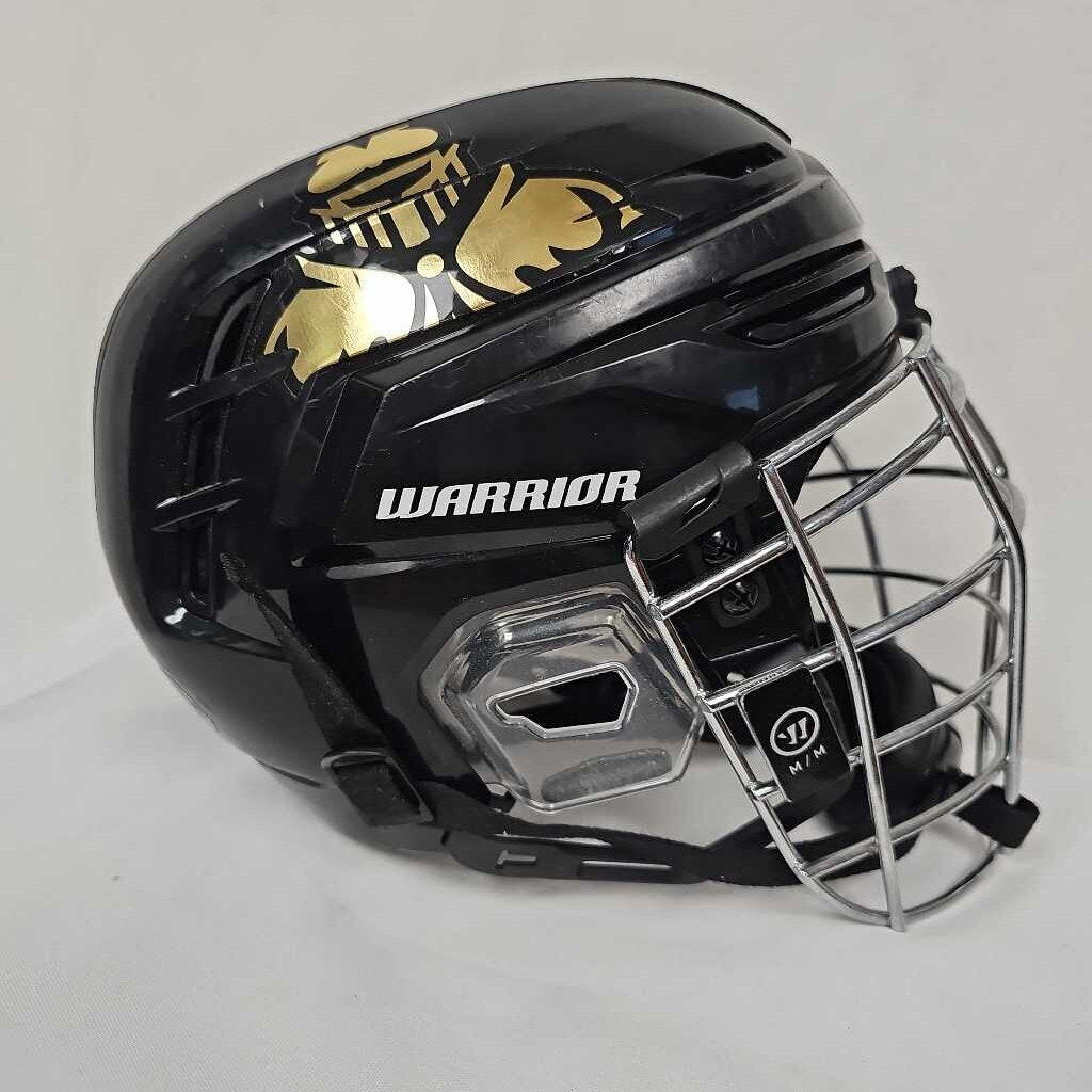 Warrior FatBoy Alpha One Pro Box Lacrosse Helmet | Used | Medium