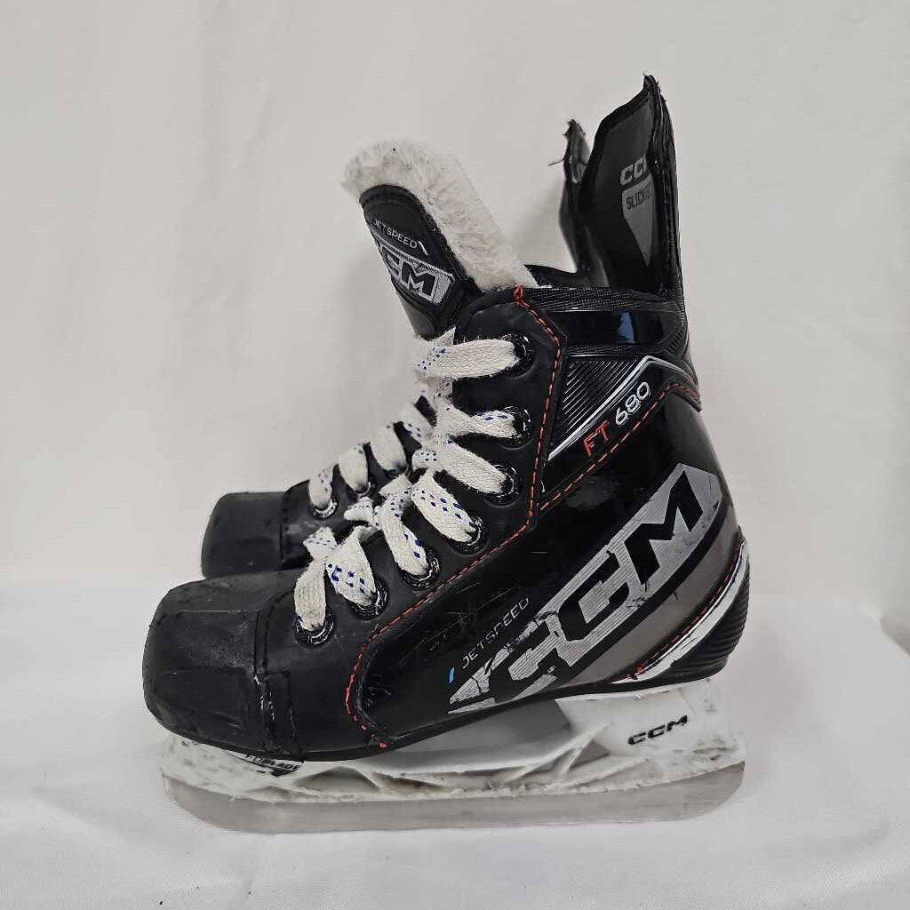 CCM Jetspeed FT680 Youth Hockey Skates | Used | Y10.5