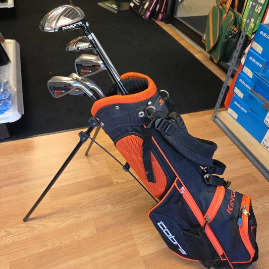 Cobra King Jr Golf Set Right Hand 7 Club Set With Bag Preowned