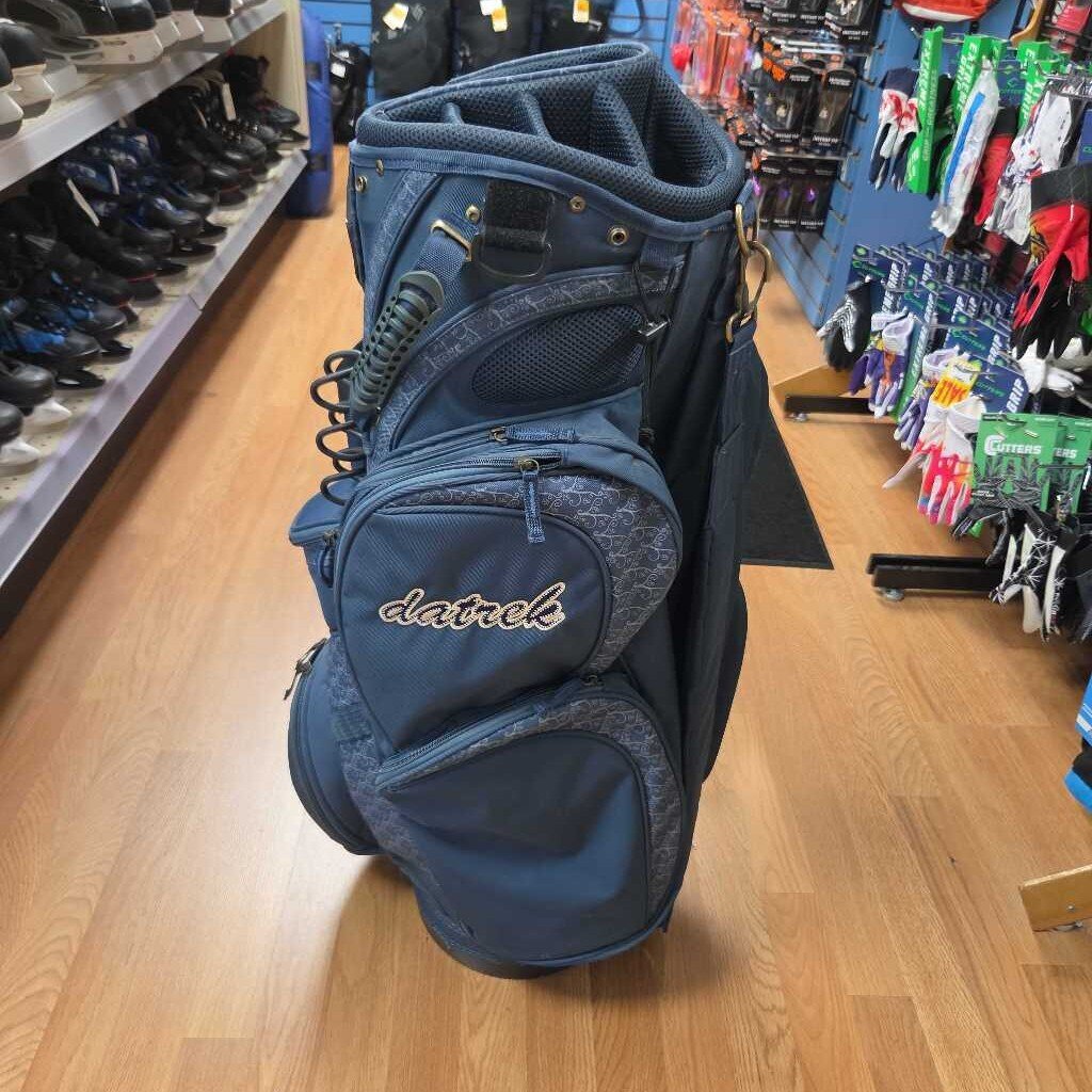 Datrek Golf Cart Bag Navy Blue Size Senior Preowned