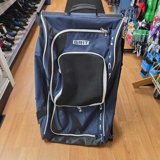 Grit Hockey Tower Wheeled Hockey Equipment Bag Navy Blue Size 33" x 18" x 15" Preowned